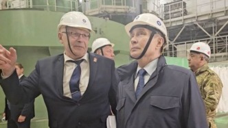 俄軍宣布收復后，普京首次視察庫爾斯克，參觀當地核電站