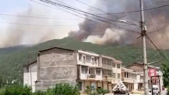 四川劍閣一村民焚燒秸稈引發山火：明火已滅，正后續監測管控
