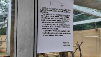探訪“大壯”離世后的合肥動物園：指引牌已撤，有游客遺憾錯過