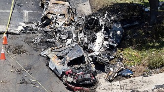 美国圣迭戈坠机事件中机上六人全部死亡