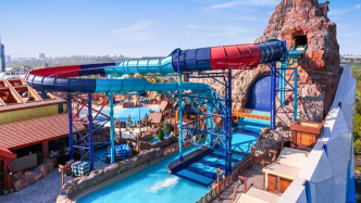 上海耀雪水世界端午節開業，首創39米高空戲水樂園