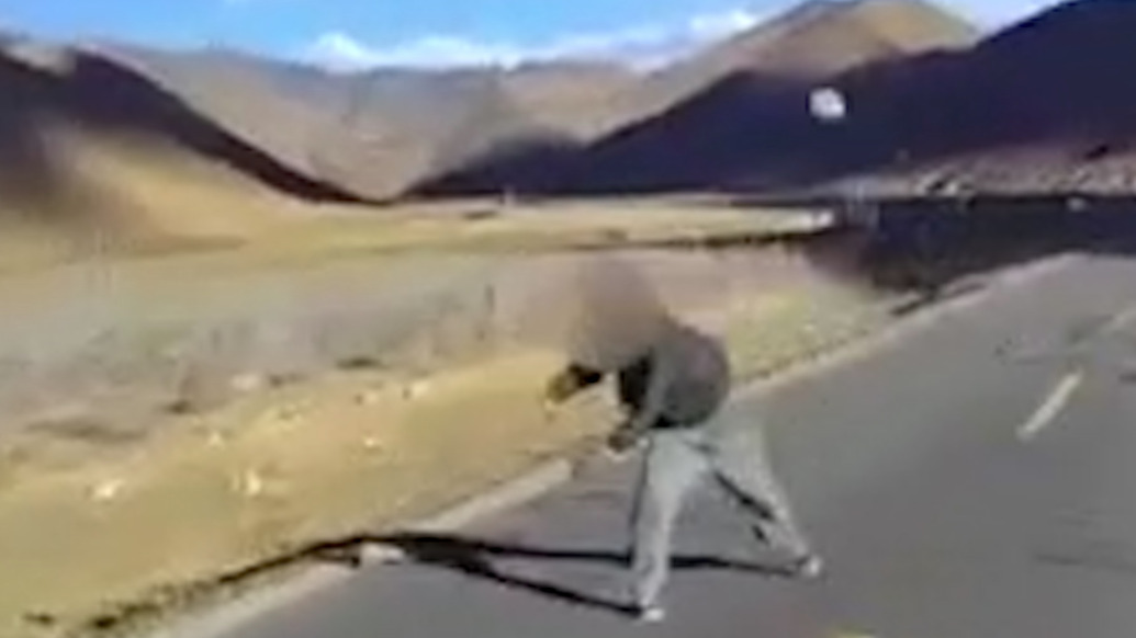 珠峰景區(qū)5輛車被砸，警方：嫌疑人系精神病患者，已送醫(yī)