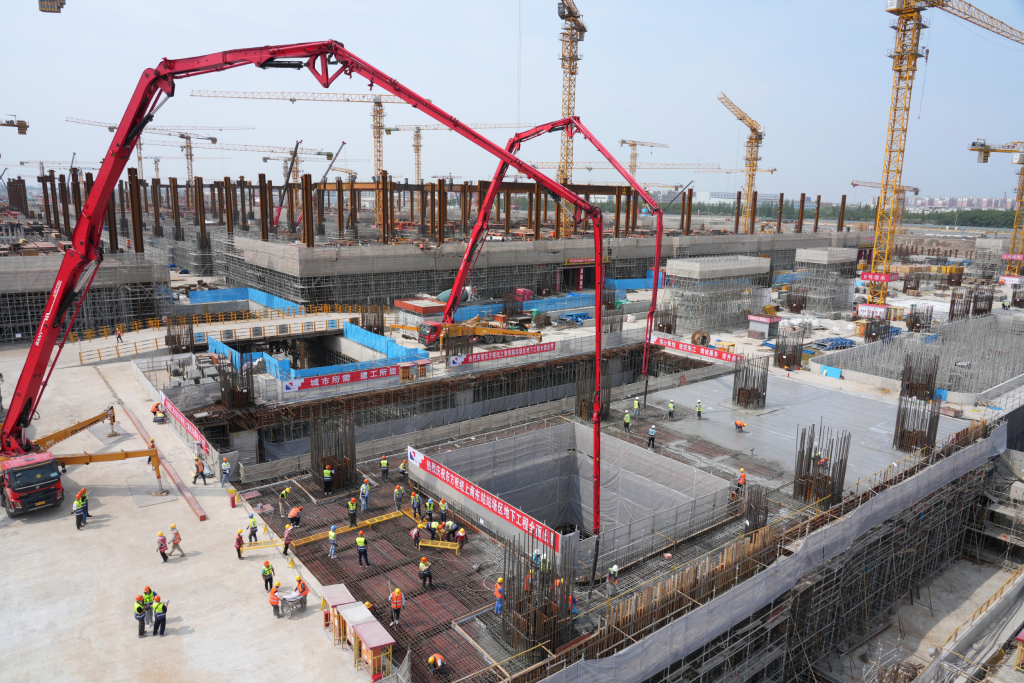 将与浦东机场空铁换乘，东方枢纽上海东站建设又有新进展
