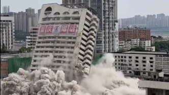 爆破拆除火车站有关建筑物致周边房屋出现裂缝？重庆渝中通报