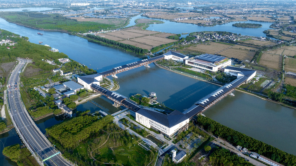 全国首个跨省域房建项目方厅水院竣工，地跨沪苏浙有“长三角原点”之称