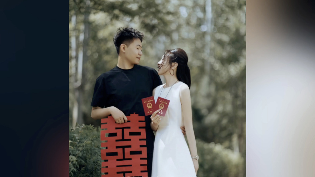 從校服到婚紗，情侶相戀5年回母校拍攝婚紗照