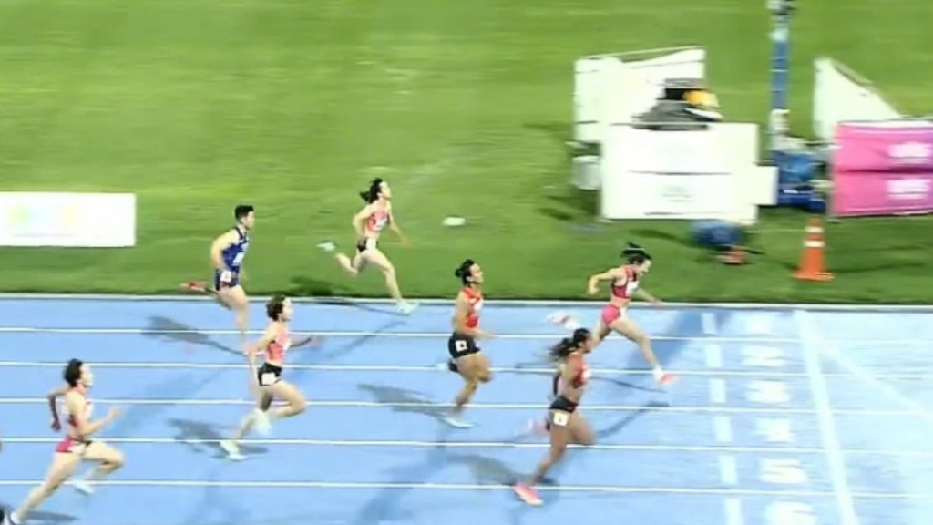 梁小静获金牌，中国队时隔12年再夺田径亚锦赛女子百米冠军