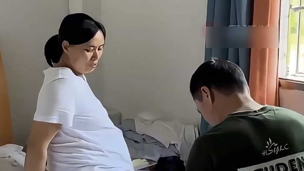 48歲再婚女子懷孕以為是絕經發福，發現時已孕7個月