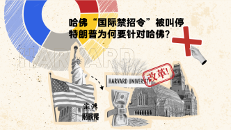 財曉得｜哈佛“國際禁招令”被叫停，特朗普為何要針對哈佛？