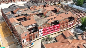 上海張園“華嚴里”6月7日將歸位，7500噸的石庫門建筑群如何移動？