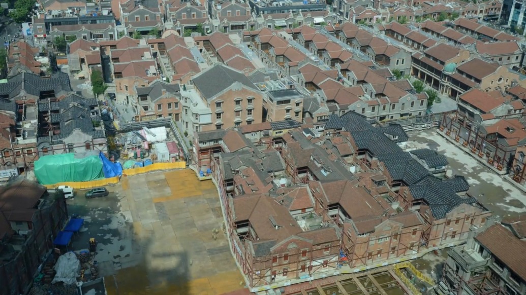 重達7500噸,國內體量最大的組團式石庫門建筑群將于6月7日歸位