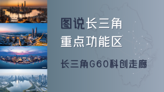 長三角議事廳丨圖說重點功能區②長三角G60科創走廊