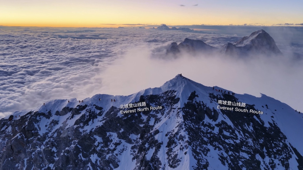 专访丨摄影师马春林：一镜到底航拍人类登顶珠峰，曾失败多次