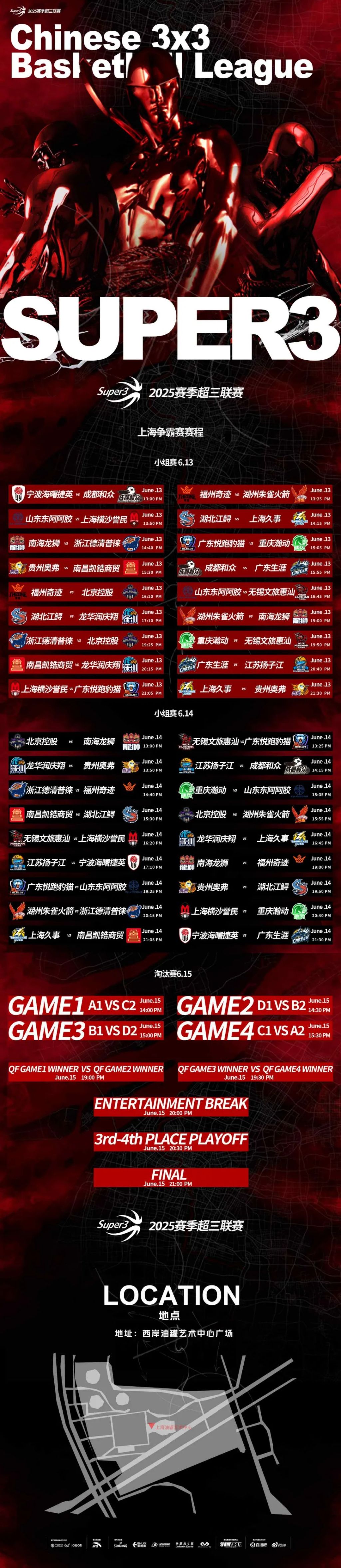 2025超三联赛上海争霸赛开赛在即,邀你共赴三人篮球盛宴 第2张 2025超三联赛上海争霸赛开赛在即,邀你共赴三人篮球盛宴 第2张