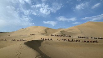 甘肅多地發布高溫橙色預警，敦煌最高溫度超40℃