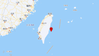 臺灣臺東縣海域發生5.8級地震，尚無災情傳出
