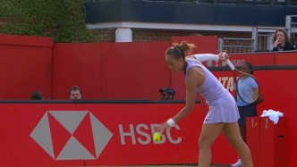 恭喜！WTA500倫敦站，鄭欽文草地賽季首秀取得開門紅