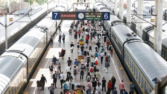 1至5月全國(guó)鐵路發(fā)送旅客18.6億人次，創(chuàng)歷史同期新高