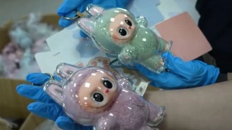 假布布！上海浦東國際機場海關扣留5961個侵權泡泡瑪特玩偶