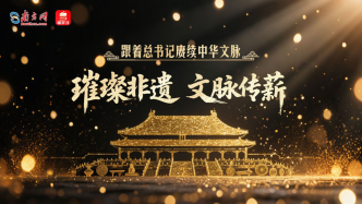 跟著總書記賡續中華文脈丨璀璨非遺 文脈傳薪