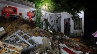 廣西陸川發生山體滑坡，3人不幸遇難