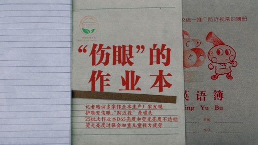 影子调查｜“伤眼”的作业本