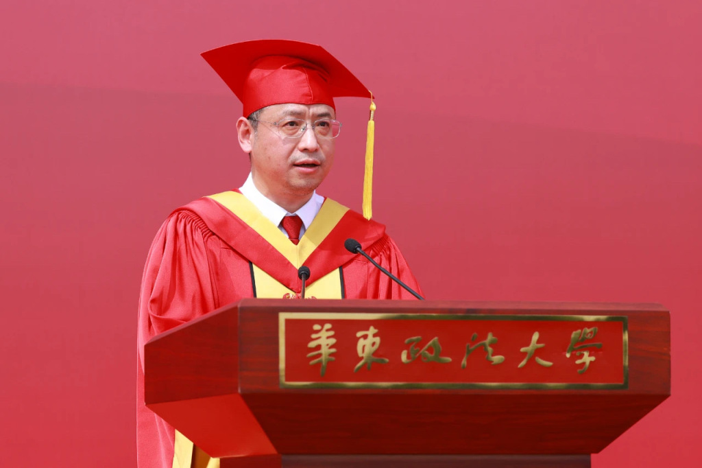 毕业季｜华政新任校长肖凯：在巨变时代保持法律人的韧性