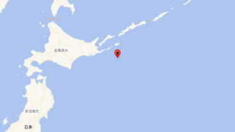 日本北海道沿岸遠海發生5.9級地震，震源深度10千米