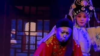 震驚了，婺劇演員把真人“變”成紙片人