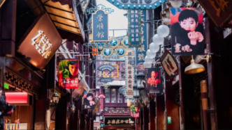豫园老街为上海国际电影节变身民国风情街