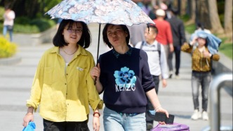 上海發布本周第3個高溫黃色預警，預計雙休日降水明顯