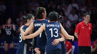 中国女排0比3负于意大利，世界联赛香港站3胜1负收官