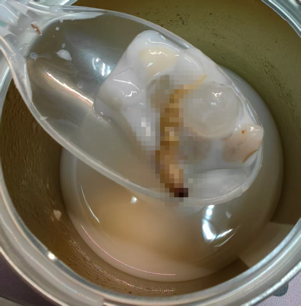 消费者称椰奶罐头吃出虫子，天猫及林家铺子旗舰店退款并赔偿