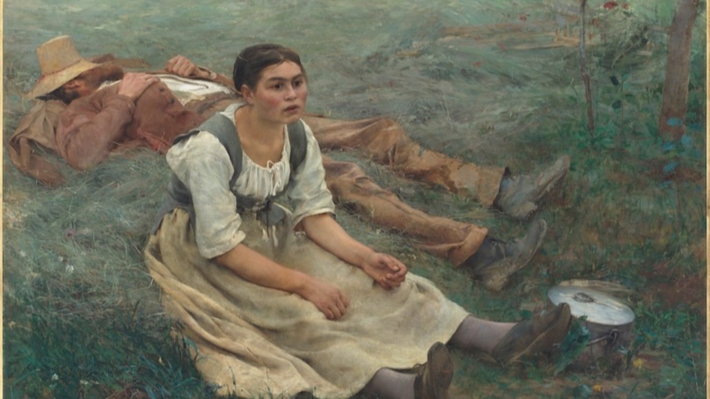 勒帕熱這幅《干草》第三次來滬了！