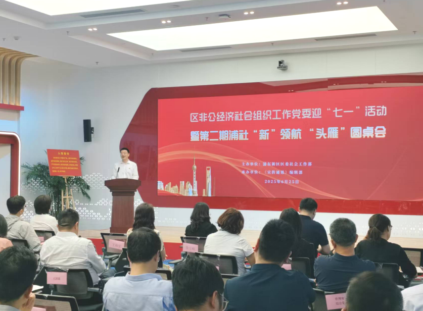 浦东新区非公经济社会组织工作党委迎“七一”，为新兴领域党建创新凝聚发展新动能