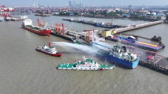 中国石油上海销售公司联合8单位开展“水陆空”实战应急演练，协同构建全场景现代应急体系