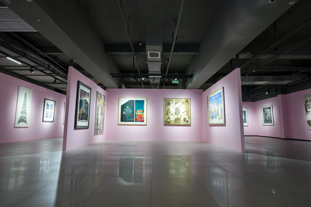 打开江南民俗时代画卷，“江南之春”美术作品展再回宝山