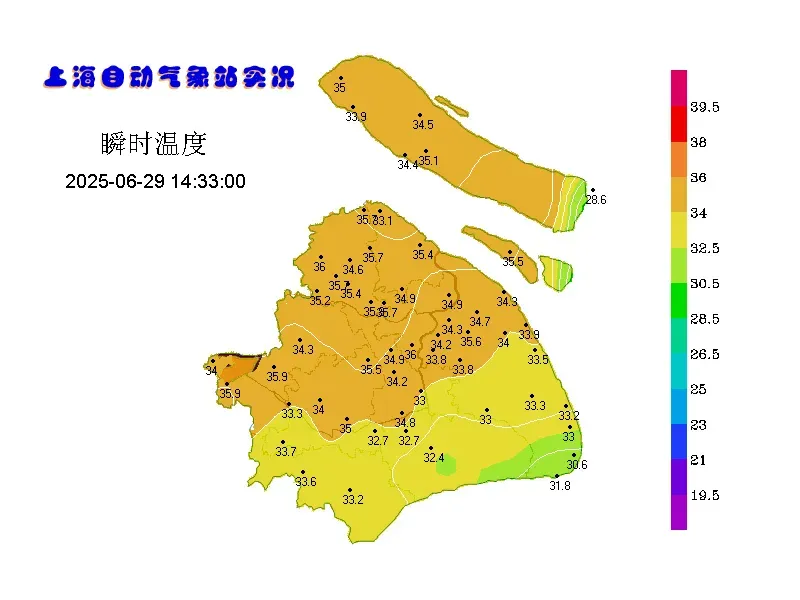 上海今天出梅：历史同期少见的高温来袭，下周最高将近40℃