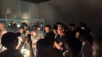 龙美术馆特展闭幕，刘益谦现场导览2个半小时