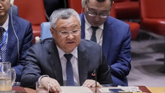中国代表强烈要求加沙立即停火：坚决反对把人道援助武器化