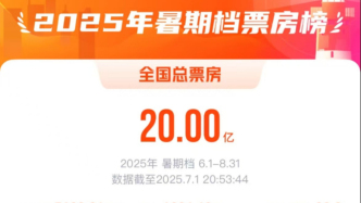 暑期档突破20亿，已有超百部影片定档