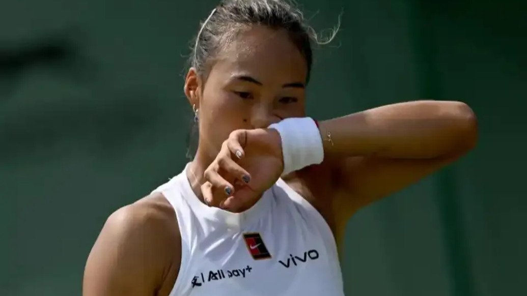 連續(xù)三年止步溫網(wǎng)首輪，鄭欽文：沒發(fā)揮好，輸球原因在自己