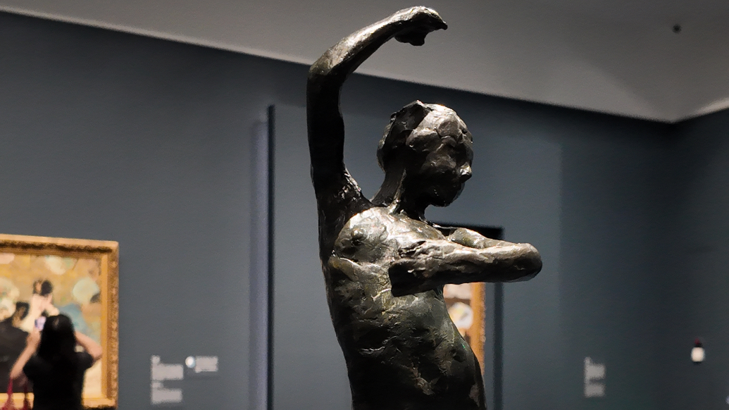 在浦東美術(shù)館感受德加的雕塑之美