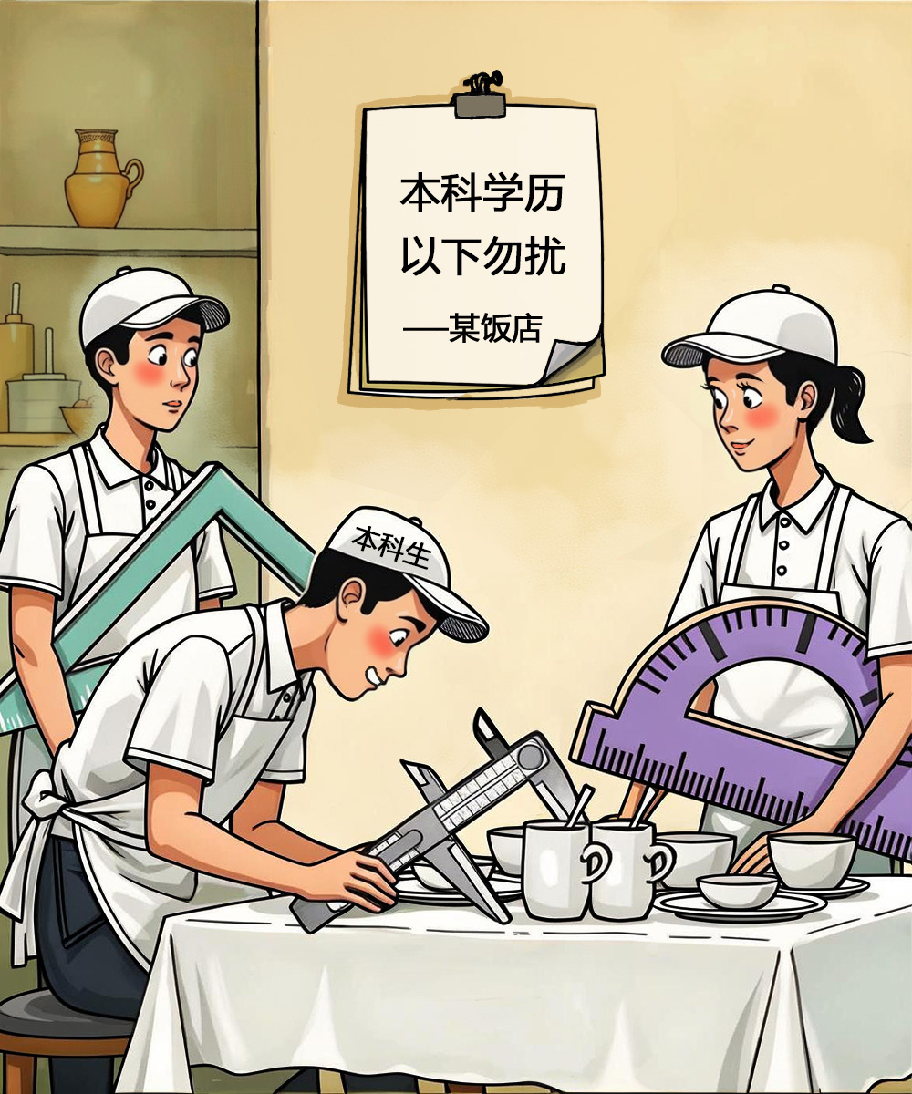 澎湃漫评丨连饭店招聘也要炒作学历了？