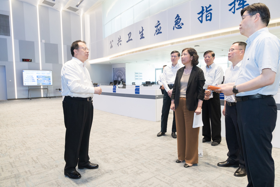 龚正市长调研上海卫生健康领域重大工程，持续探索超大城市公共卫生治理新模式