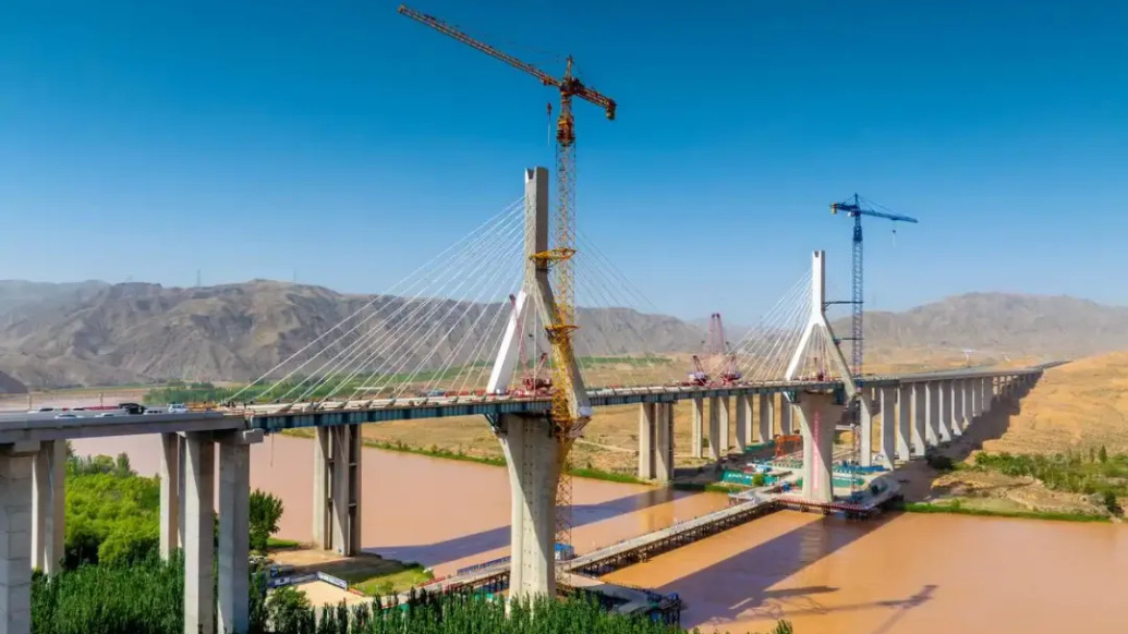 贊！黃河上再添一座新大橋