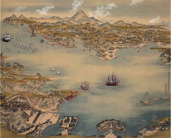 东风从西边吹到了长崎
