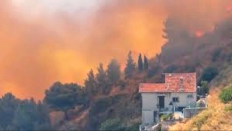 視頻｜法國南部山火已致約110人受傷，另有400人緊急疏散