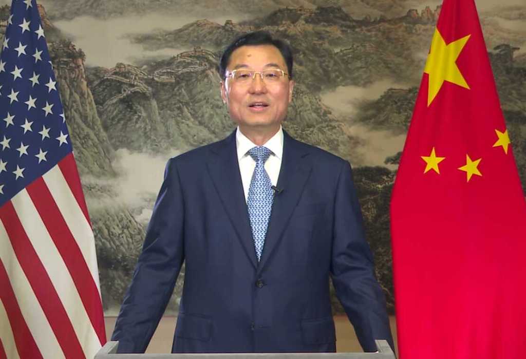 中国驻美大使谢锋：享受和平红利还是重回丛林世界，取决于我们今天的选择