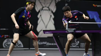 美國(guó)大滿貫?zāi)须p1/8決賽，王楚欽梁靖崑3比1勝智利組合